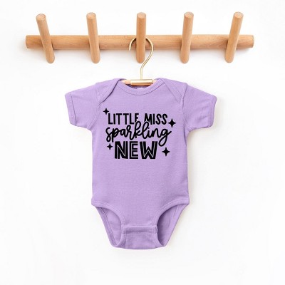 The Juniper Shop Little Miss Sparkling New Baby Bodysuit