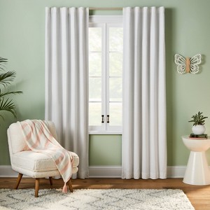 Blackout Irregular Mini Striped Kids' Panel - Pillowfort™ - 1 of 4