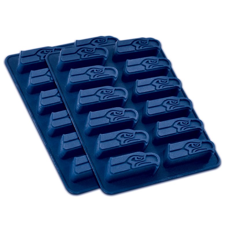MasterPieces FanPans 2-Pack Team Ice Cube Trays - NFL Seattle Seahawks, 2 of 5