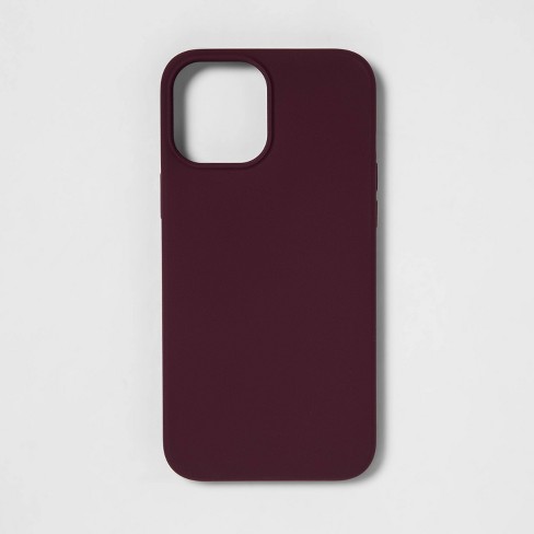 Heyday Apple Iphone 12 Pro Max Silicone Case Mulberry Purple Target