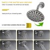 PROOX Single-Handle 6-Spray Shower Faucet with 6 Inch High Pressure Rain Shower Head - 4 of 4