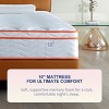 Twin XL Size Memory Foam & Pocket Springs, Medium Firm Hybrid Breathable Mattress in a Box, CertiPUR-US Certified-Coolbibila - 3 of 4