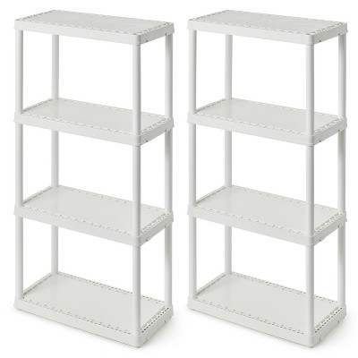 4-Shelf Standard Duty Storage Unit - Plano