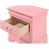 Passion Furniture Louis Philippe 2-Drawer Nightstand (24 in. H X 21 in. W X 16 in. D) - 3 of 4