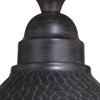 Vaxcel Outland 1 - Light Semi-Flush Mount in  Aged Iron/Light Gold - 4 of 4
