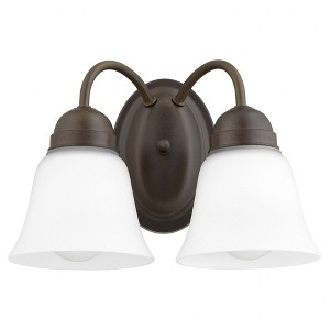 Quorum Lighting 2 - Light Sconce in  Oiled Bronze - 1 of 1