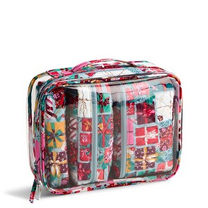 Vera Bradley Women's Outlet Clear 4 Piece Cosmetic Set - 1 of 2