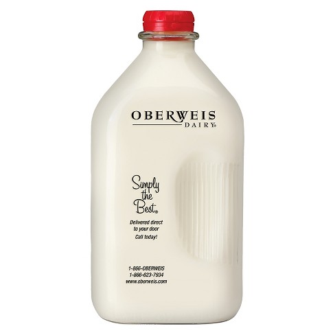 Oberweis 2% Milk - 0.5gal - image 1 of 1