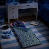Stitch Kids' Glow in the Dark Sleeping Bag Blue - 2 of 4