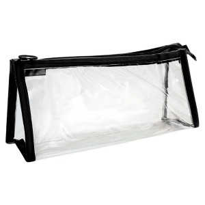 Unique Bargains Transparent Pen Pouch for Office Organizer - 1 of 4