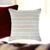 Set of Four 18" X 18"  Beach Chevron Cotton Zippered Pillow - 2 of 4