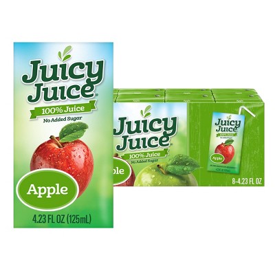 Juicy Juice Fun Size Apple 100% Juice - 8pk/4.23 fl oz Boxes