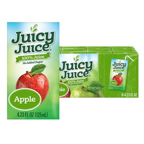 Juicy Juice Fun Size Apple 100% Juice - 8pk/4.23 fl oz Boxes - image 1 of 3