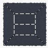 Chic Crate-New Style Interlocking Deck Tiles – 44-Pack Quick-Install 12x12 Patio Flooring for Porch, Poolside & Backyard, Dark Gray - 3 of 4