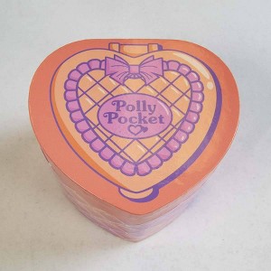 Mele & Co. Polly Pocket Heart Musical Jewelry Box - Peach Orange - 1 of 4