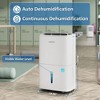 Waykar Energy Star 150 Pint with Built-in Pump Dehumidifier for Home & Basements up to 7000 sq ft - 3 of 4