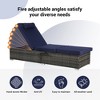 TiramisuBest Gray 34" Wide Chaise Lounge - 4 of 4