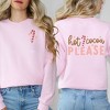 Simply Sage Market Women's Graphic Sweatshirt Hot Cocoa Please Front And Back - 2 of 3