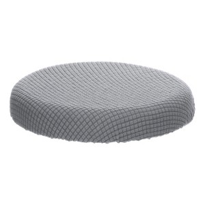 Unique Bargains Round Washable Elastic Bar Stool Cushion Slipcovers 11"-16" 1 Pc - 1 of 4