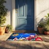 1 PCS of Christmas letter printed door mat with different sizes, absorbent, anti slip, wear-resistant decorative door mat suitable for doorways - 4 of 4