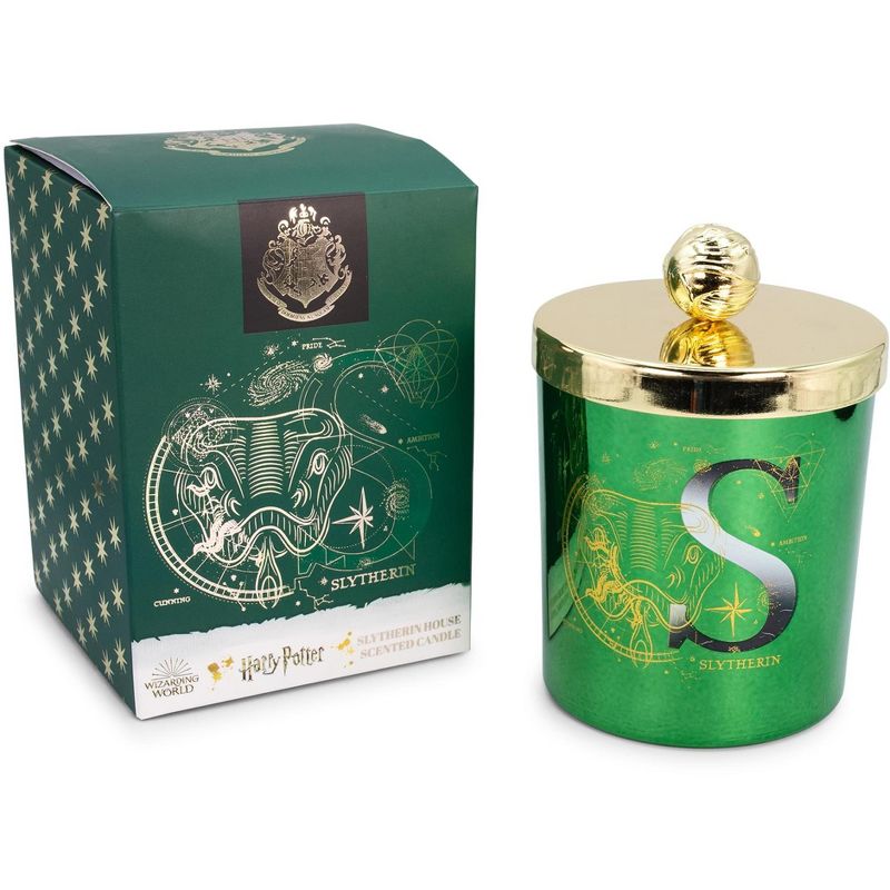 Ukonic Harry Potter House Slytherin Premium Scented Soy Wax Candle, 2 of 7
