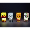 Ukonic Minecraft Mini Mob Figure Mood Lights  Skeleton, Blaze, Piglin,  Zombified Piglin : Target