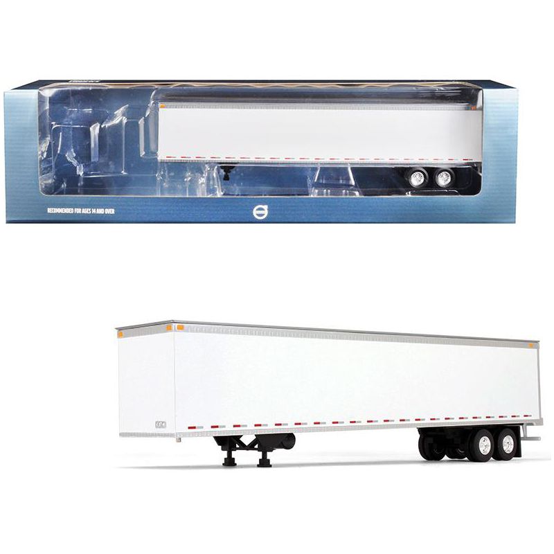 53' Trailer White 1/50 Diecast Model by First Gear, 1 of 4