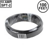 Novelty Lights 100' SPT Zip Extension Cord Wire Spool, Make Custom Extension Cord, 18 AWG Wire - 2 of 4