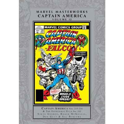 Marvel Masterworks: Captain America Vol. 12 - by  Steve Gerber (Hardcover)