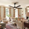 Aheaplus 3-Size Modern Ceiling Fan with Dimmable Light and 6-Speed Reversible DC Motor - 2 of 4
