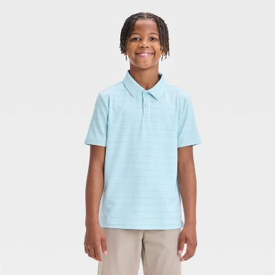 Boys' Textured Golf Polo Shirt - All In Motion™