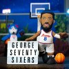 Bleacher Creatures Philadelphia 76ers Paul George 10" Plush Figure (City Edition '24-'25) - 2 of 4