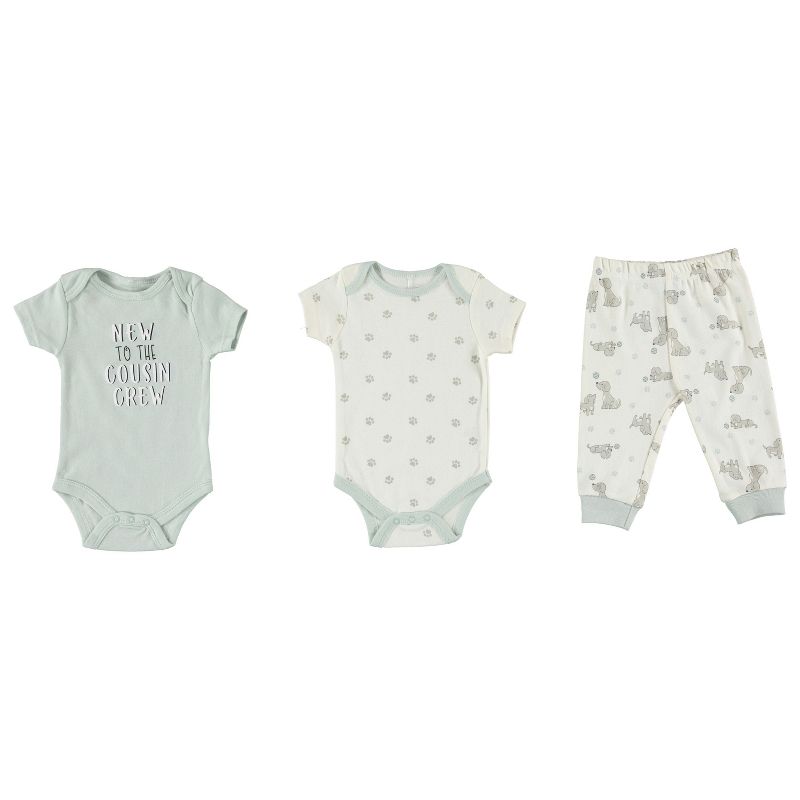 Kyle & Deena Gender Neutral Baby Clothes Layette Set, 2 of 3
