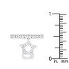 Slickblue Holiday CZ Charm Band Ring for Women, Rhodium Plating, Star/Christmas Tree/Snowflake Design, Size 5-10 - 3 of 4