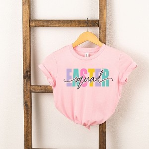 The Juniper Shop Easter Squad Colorful Toddler Short Sleeve Tee - 1 of 2