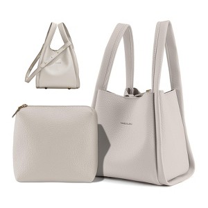 Generic Bucket Bags Vegan Leathe Crossbody Bags Trendy with Removable Shoulder Strap Mini Bucket Purses Handbag - 1 of 4