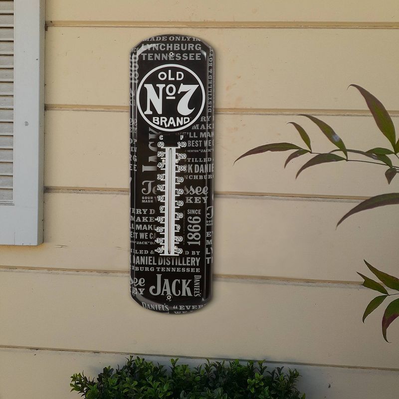 17&#34; x 5&#34; Repeat Tin Thermometer - Jack Daniel&#39;s, 3 of 5