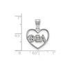 Black Bow Jewelry Sterling Silver Theta Phi Alpha Greek Life Pendant - 2 of 3