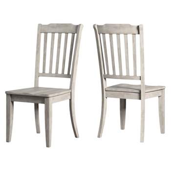 South Hill Slat Back Dining Chair 2 in Set - Inspire Q®