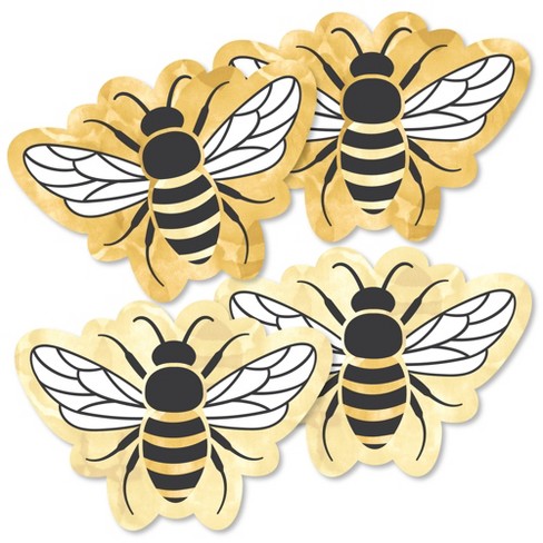 Big Dot Of Happiness Little Bumblebee - Bee Baby Shower Or Birthday Party  Hanging Decor - Party Decoration Swirls - Set Of 40 : Target