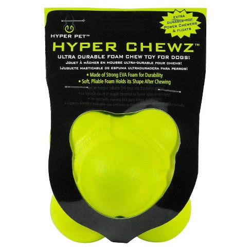Hyper Pet Chewz Bumpy Dog Ball Chew Toy - M