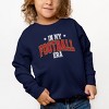The Juniper Shop In My Football Era - Red Toddler Graphic Sweatshirt - 3 of 4