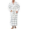 ADR Men's Ultra Plush Fleece Robe, Big and Tall Bathrobe - 4 of 4