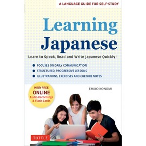 Learning Japanese - by  Emiko Konomi (Paperback) - 1 of 1