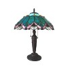Chloe Lighting Demeter Tiffany-style 2 Light Table Lamp 16" Shade - 3 of 3