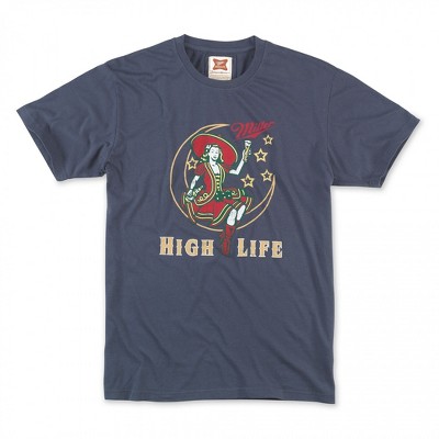Mens Miller High Life in The Moon T-Shirt