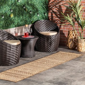 Nuloom Abbey Striped Indoor/Outdoor Area Rug - 1 of 4
