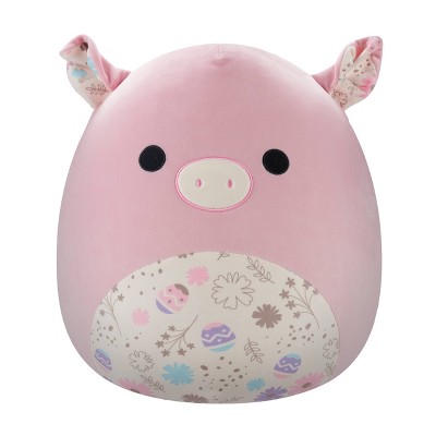 Squishmallows 16" Peter Pink Pig with Easter Print Belly Large Plush