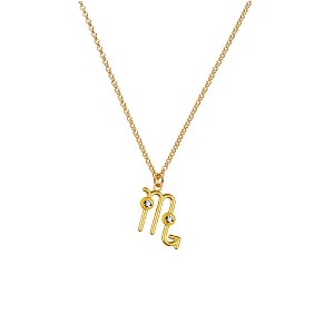 Give Me a Sign Zodiac Name Necklace - Gold Vermeil - 1 of 4
