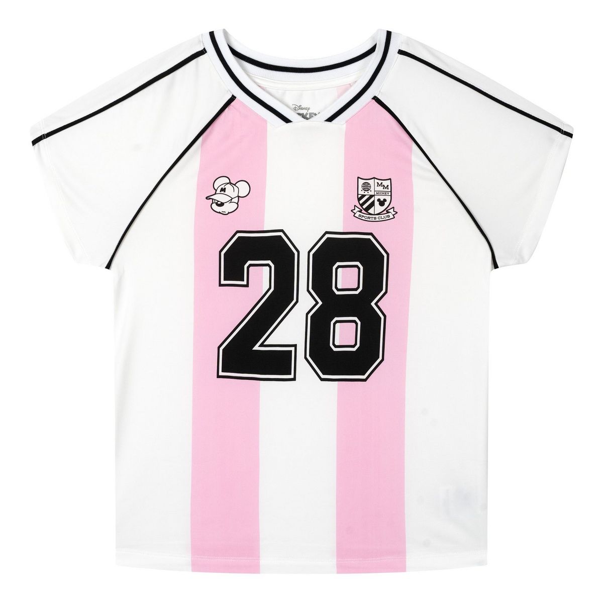 Disney Mickey Mouse & Friends Women's Short Sleeve Soccer Jersey - thumbnail 2